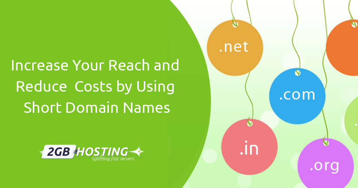 Use Short Domain Names